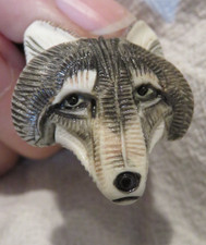 Wolf Pendant Animals are Wise Jewelry Sidney Manzanita Eric Berlin New