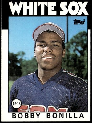 1986 Topps Traded #12T Bobby Bonilla Rookie E1