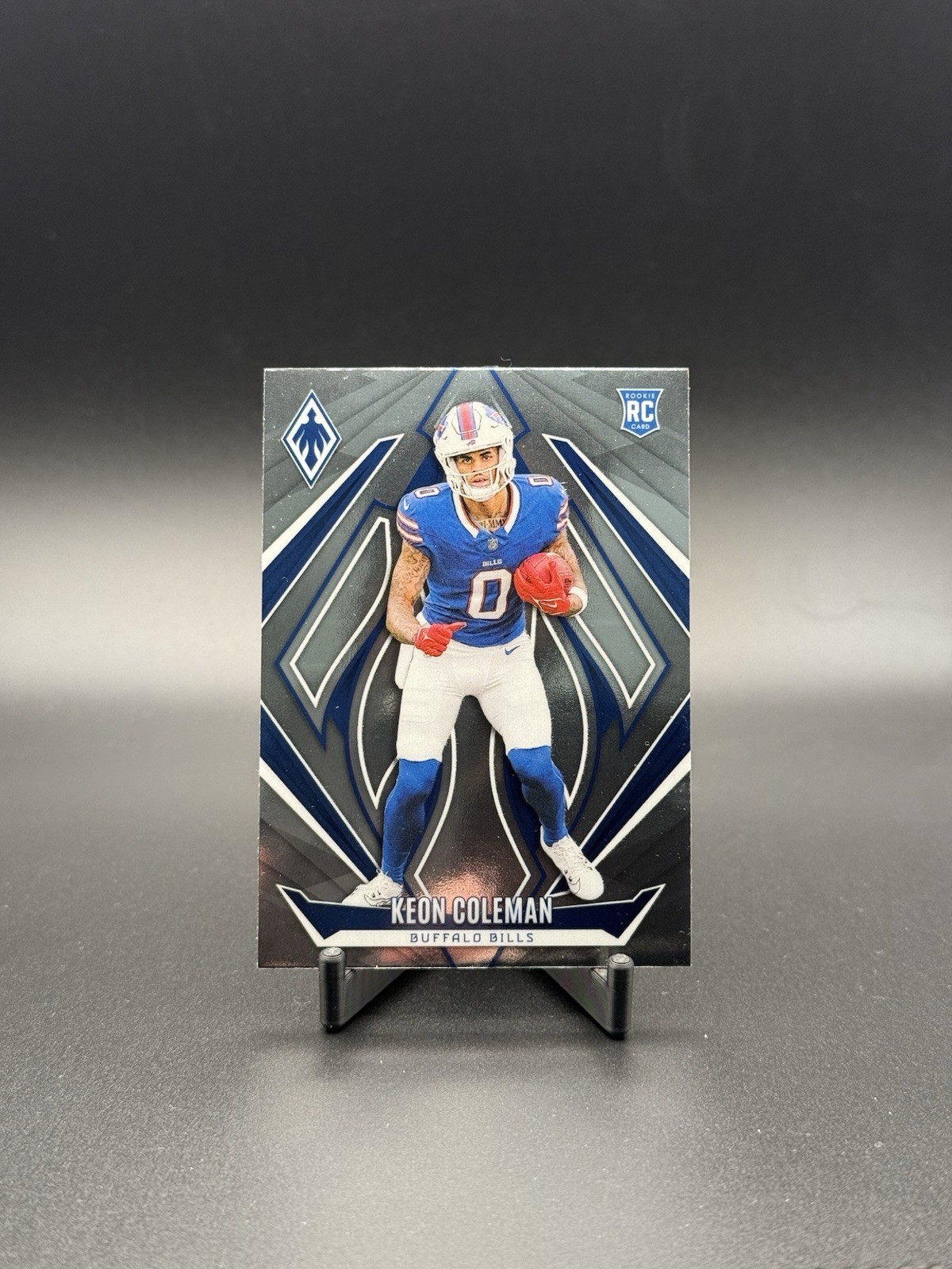 2024 Panini Phoenix Football #213 KEON COLEMAN RC Silver