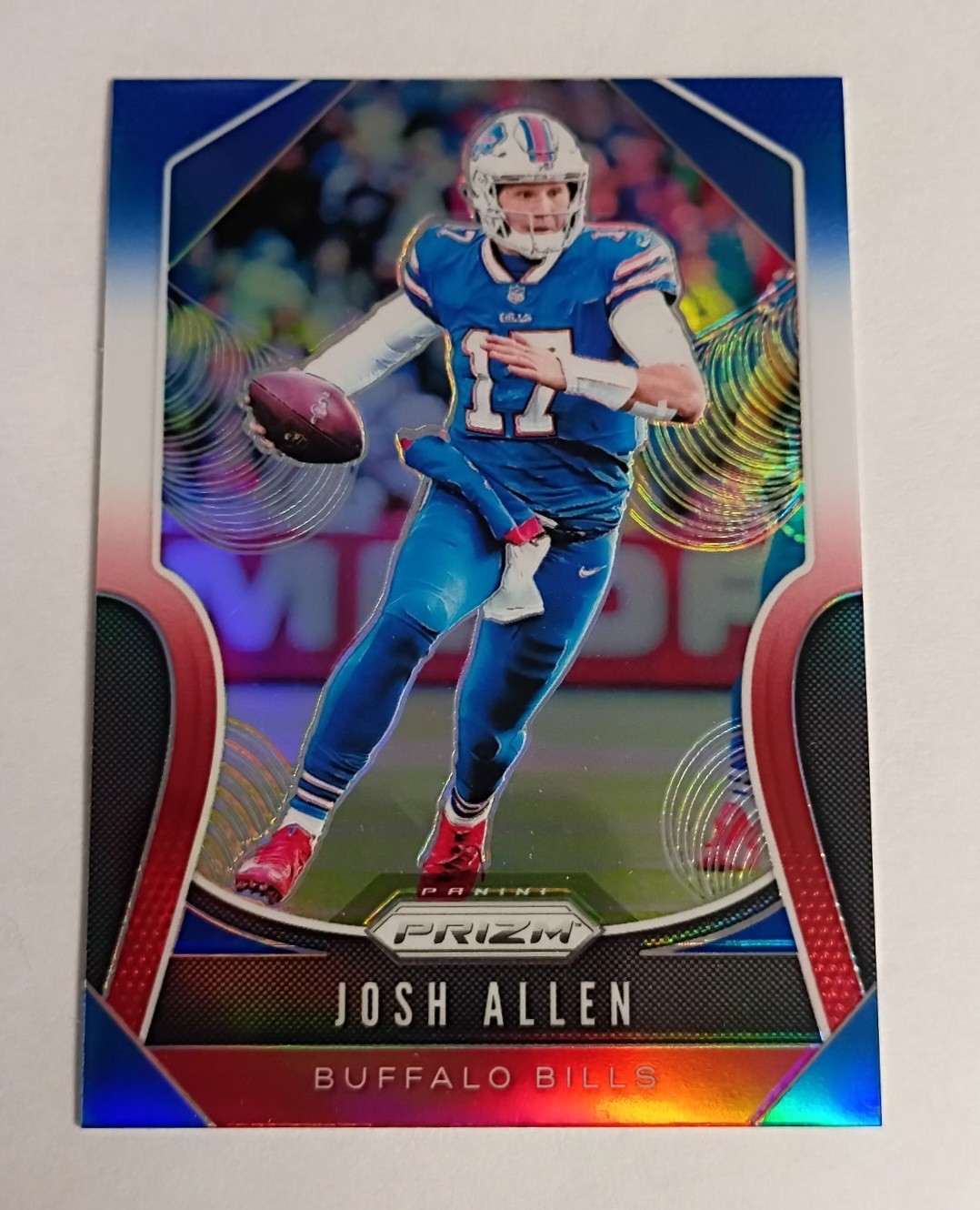 Josh Allen Panini Prizm #3 Red/White/Blue