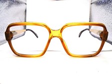 Zeiss 2053 1227 Yellow/Gold 54-14D 140 EC1 Vintage Eyeglasses Frames