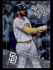 2022 Topps Fernando Tatis Jr. 2021’s Greatest Hits #21GH-8 SD Padres