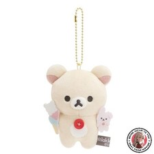 NEW San-X Rilakkuma Hanging Plush Toy Korilakkuma MO67301