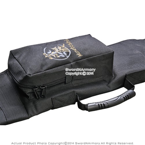 43.5" Dojo Sword Carrying Bag for Katana Wakizashi Bokken Medium Medieval Sword - Picture 5 of 9