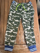 EUC mini series Boys Size 6 camo stripes cotton sweatpants joggers NICE 