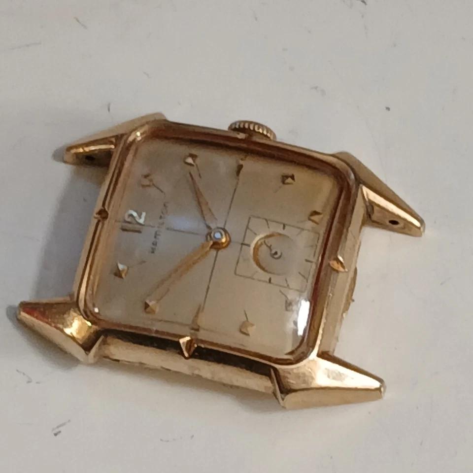 Reloj Hombre Hamilton Años 50 Hamilton Murray Crosshair Cal 730 10KTGF Hombre 27mm Foto 4 de 4