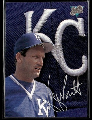 1993 Leaf Studio George Brett #25 NM