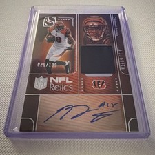 2025 Panini Silhouette-A.J. Green NFL Relics SP 026/199 (MEM,AU) LAST PANINI SET