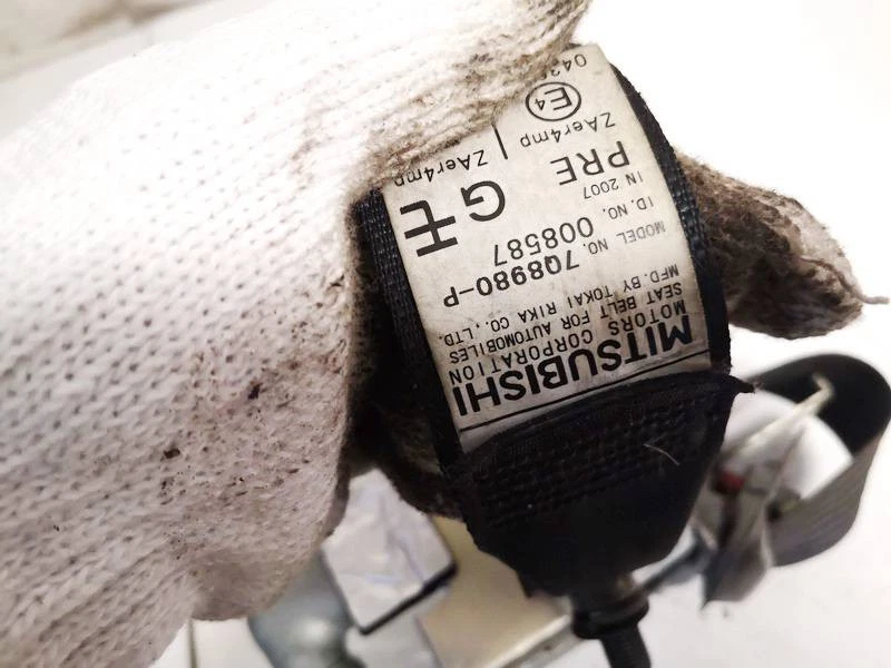 7q8980p Cinturón Seguridad Delantero Izquierdo 7q8980-p Mitsubishi Lanc DE2198054-37 Foto 3 de 4