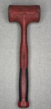 Snap-On Tools 48oz Dead Blow Hammer. HBFE48. Soft Grip. Red