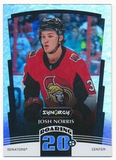 JOSH NORRIS 2020-21 UPPER DECK SYNERGY ROARING 20S #R-3 SENATORS HOCKEYM MINT