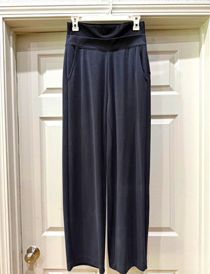 Athleta gray Elation Ultra High Rise Double Up pants