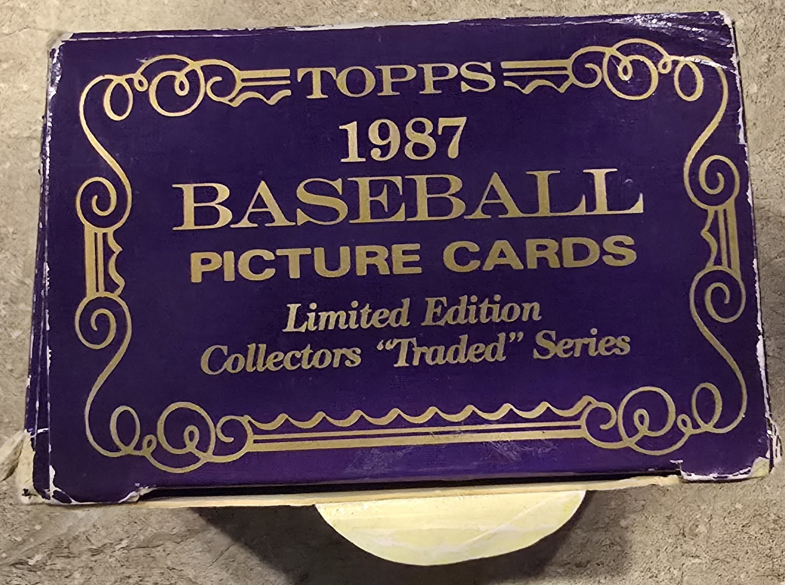 1987 TOPPS COMPLETE 132 TRADED TIFFANY BASEBALL COMPLETE  CARD SET. MADDUX RC