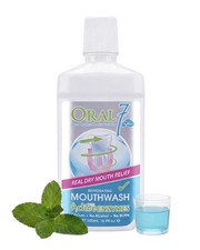 Oral7 Dry Mouth Mouthwash AlcoholFree Oral Rinse with Xylitol 17 Ounce