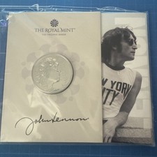 John Lennon 2025 UK £5 Brilliant Uncirculated Coin