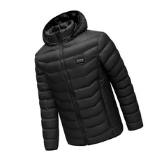 Intelligent Heating Cotton Jacket 23 Heating Areas Winter Warmth Heated Coat For
