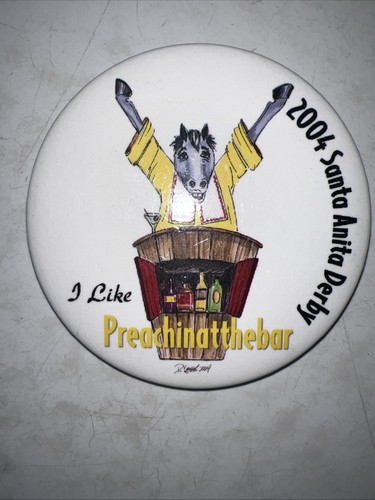 5 x 2004 Santa Anita Derby Pins - Rock Hard Ten / Lion Heart / Wimbledon - Picture 6 of 7