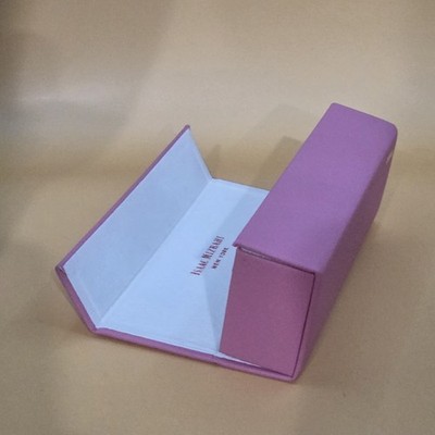  ISAAC MIZRAHI Pink Snap Close Semi-Hard Glasses Small Case Pouch Weekender 