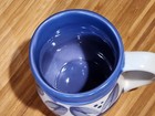 Pfaltzgraff Villa Flora Mug,  discontinued stoneware coffee mug, Blue & White  — photo 3