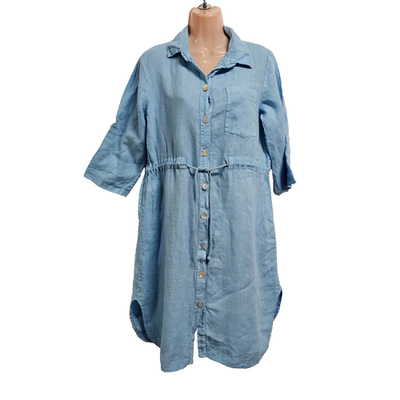 chinese dress ladies Relaxed Linen Maxi Dress with Tie Waist, Long Linen Shirt Dress, Linen Maxi Dress with Tie Belt, Summer Womens Linen ClothingClothing, XL / Military