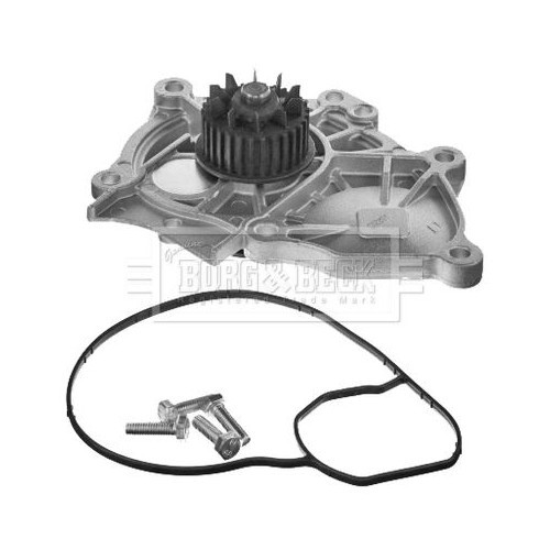 For VW T-ROC A11 D11 2017 on BORG & BECK Water Pump BWP2334