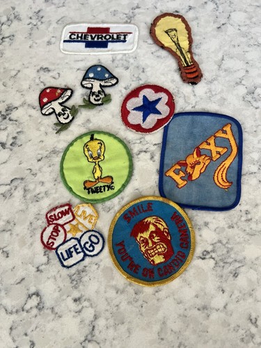 Vtg Lot Of Patches (9)
