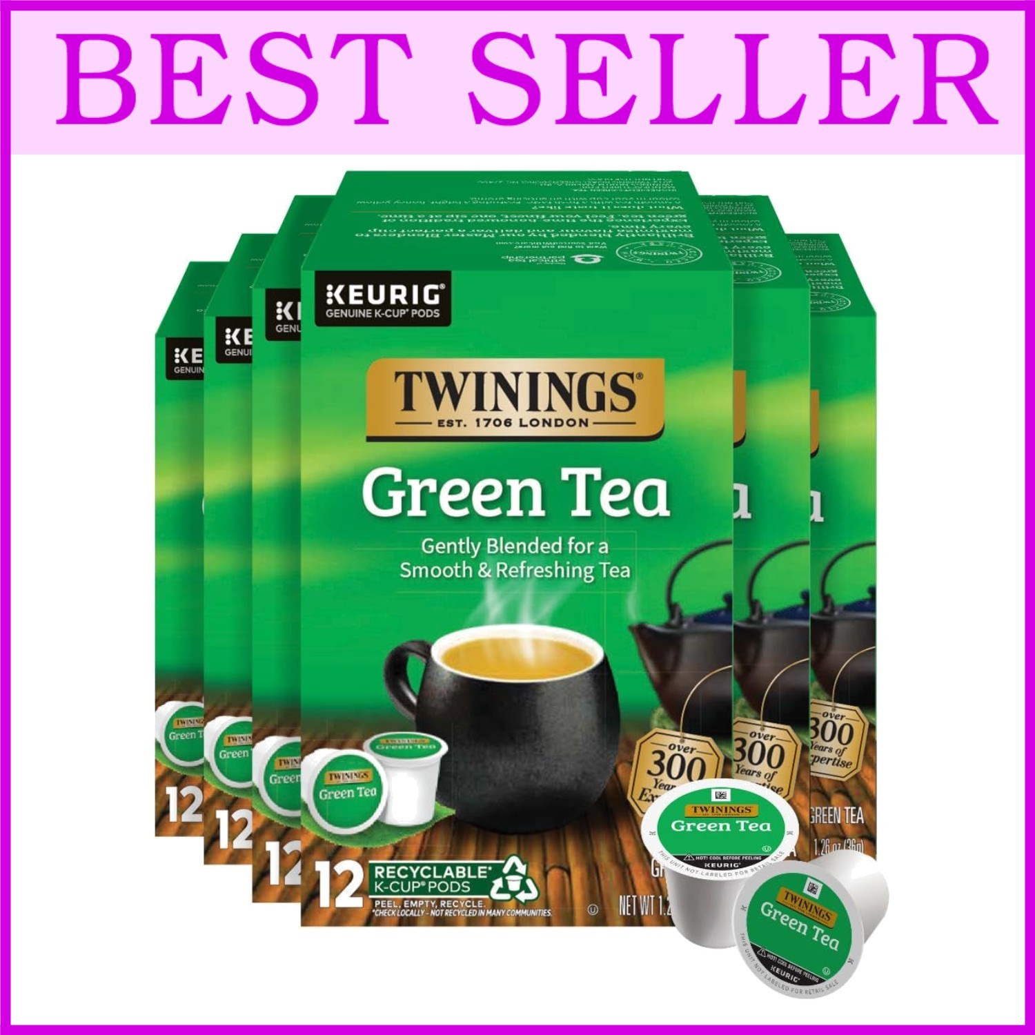 K-cup Pods For Keurig - 72 Ct, Smooth Flavor