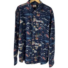 Faherty Mens Shirt Size XXL Sea to Ski MWH232...