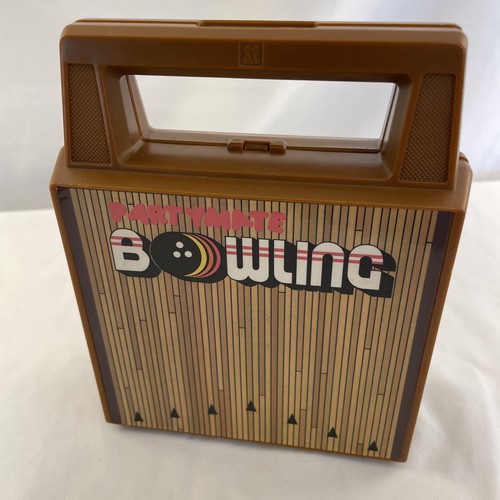 1980 Tomy PARTYMATE Strolling BOWLING Game Working Original Wind-Up Bowling Ball