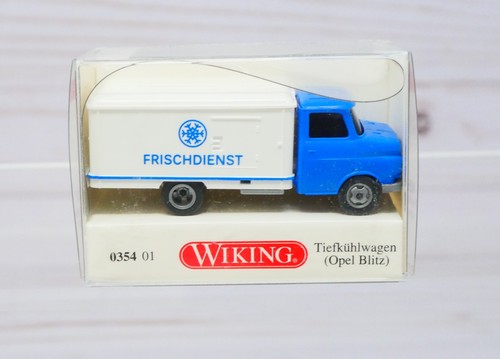 Wiking 0354-01, Camión Congelador Opel Blitz, "Servicio Fresco", Escala 1/87 HO | Zustand: New