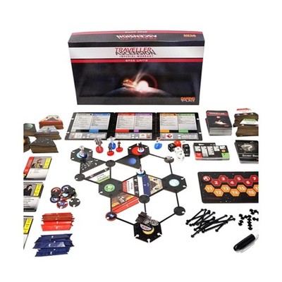 Daring Play  Board Game  Traveller Ascension - Imperial Warrant, Ba Box Fair/EX