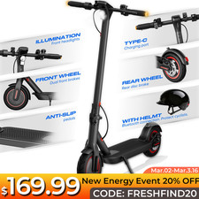 Adult Electric Scooter USB-C Charge Long Range High Speed 25KM/H Urban Commuter