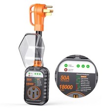 RV Surge Protector 50 Amp, Latest 18000J Surge Protection RV Circuit 50AMP