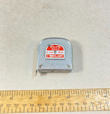 Millers Falls Tape Measure 10ft. White Tape #1510 USA