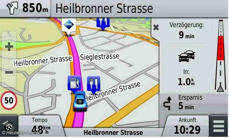 GARMIN 65LMT Navi mit Life-Time Maps Europa, Radarkameras, alle neuen Updates - Bild 2 von 3