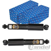 2X Japko Gasdruck StoßDÄMpfer Hinten Passend FÜR Alfa Romeo 145 146 155 Fiat