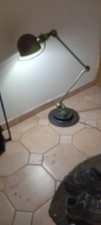 Lampe Jielde 2 Bras sur socle patiné Fonctionne