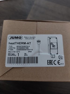 JUMO heatTHERM-AT Temperaturregler 603070/0070-5 IP54 130°C -5C
