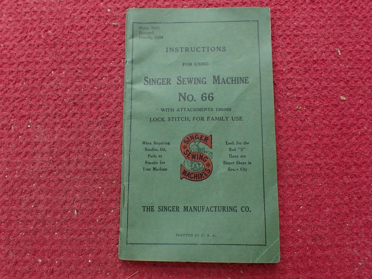 Antique Original Collectible Sewing Manuals & Books for sale | eBay