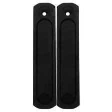 2 Pcs Lock Furniture Handle Glass Window Handles