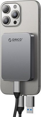ORICO 256 GB Magnetic Portable SSD, 4K 120 fps ProRes HDR Aufnahme und Speicheru