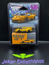 Mini GT 1135 LB-Silhouette WORKS MURCIELAGO GT Evo Yellow