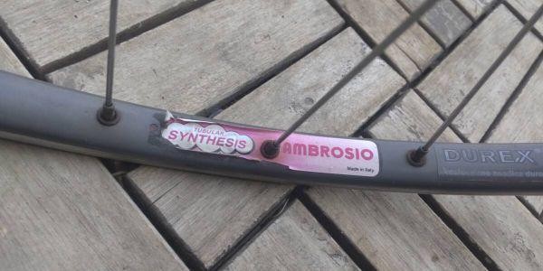 ホイールSYNTHESIS AMBROSIO DUREX700c HB-7700 Wheel Synthesis Ambrosio Durex700C Hb-7700 | eBay