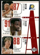 1996-97 Upper Deck #146 Reggie Miller / Davis / Smits / Best / Davis