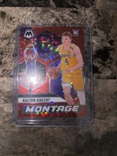 2024-25 Panini Mosaic - Montage Dalton Knecht #27 Red Fast Break Prizm /99 (RC)