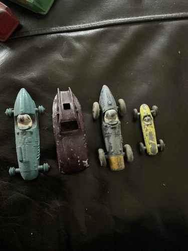 Vintage Dinky Race Car Job Lot x 4 Ferrari Bristol +