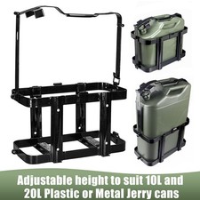 10L/20L Jerry Gas Can Holder Fuel Tank Bracket Universal Fuel Gasoline Holder UK