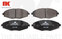 NK 225004 Bremsbelagsatz FüR Scheibenbremse Bremsbelagsatz BremsbeläGe