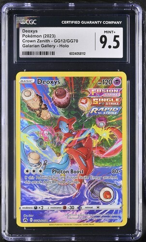 Deoxys graded CGC 9.5 for sale on eBay