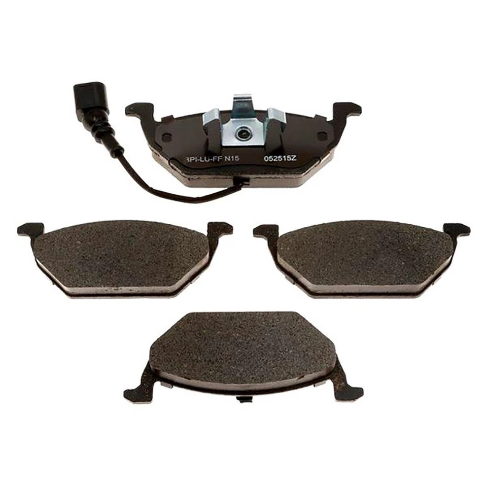 Rotores de freno delanteros traseros y pastillas de freno de cerámica para Volkswagen Golf 2001 - Raybestos Foto 3 de 4